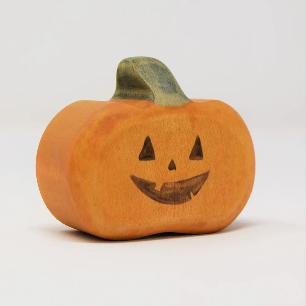 Handmade Wooden Happy Jack-O-Lantern By Eric & Albert
