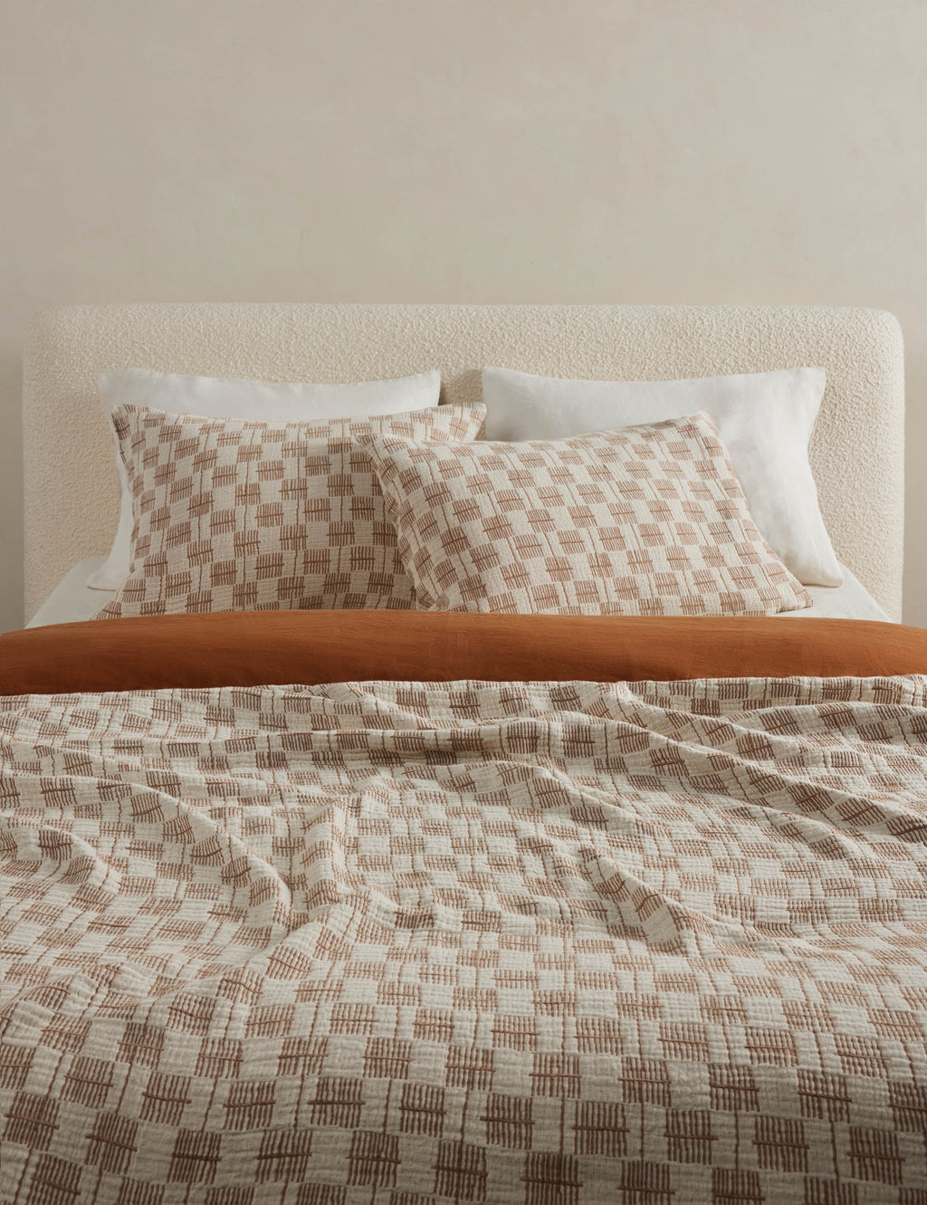 Basketweave Cotton Sham by Sarah Sherman Samuel
